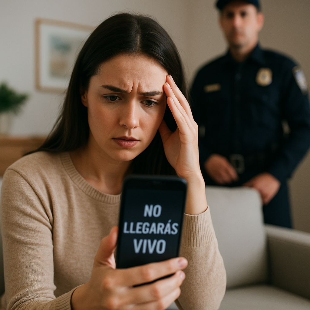 ¿Qué hacer si alguien te amenaza de muerte o con hacerte daño?