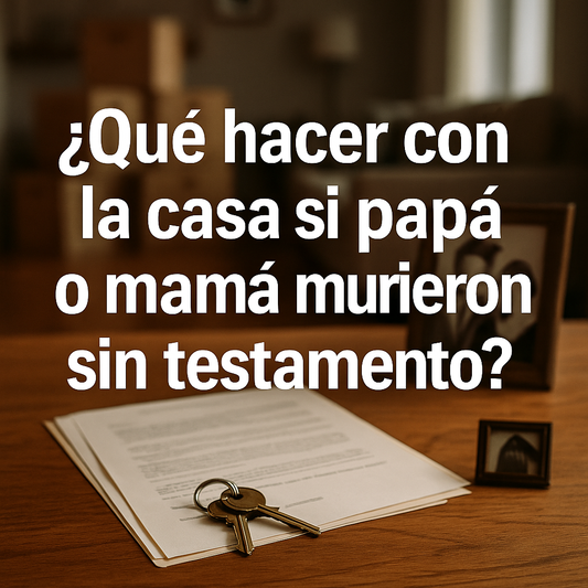 Casa intestada entre hermanos: qué hacer si no hay testamento