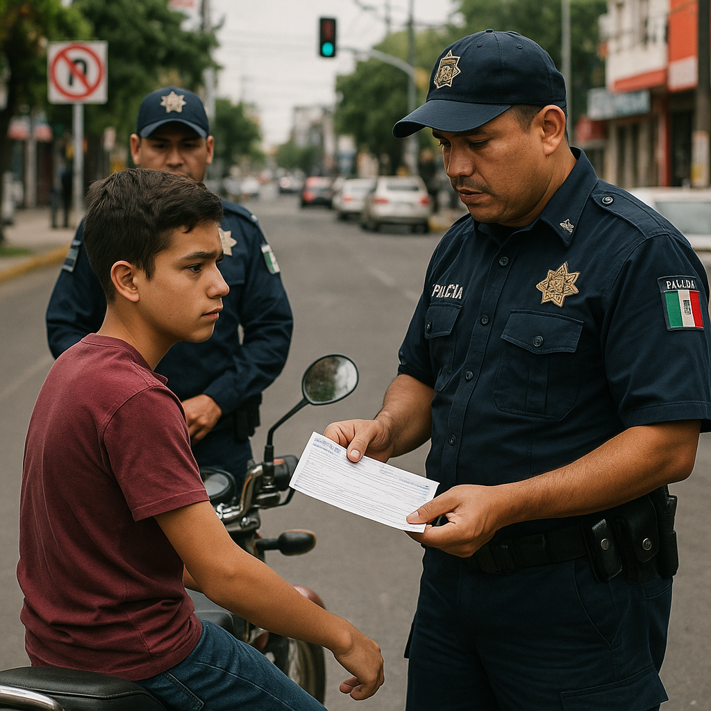 ¿Qué pasa si conduces siendo menor sin licencia en México?
