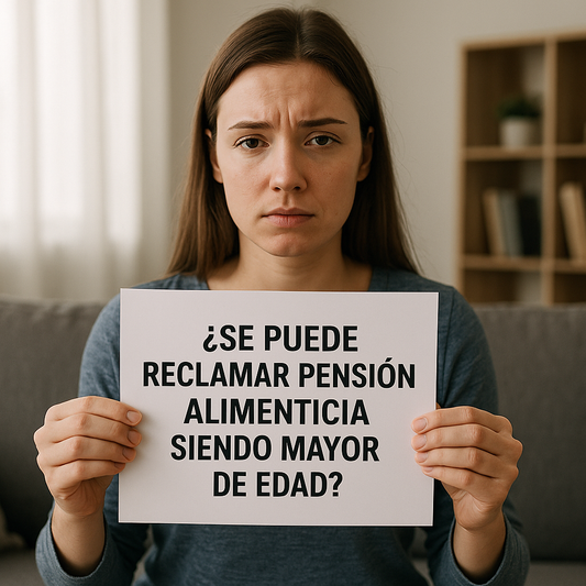 ¿Se puede reclamar pensión alimenticia siendo mayor de edad?