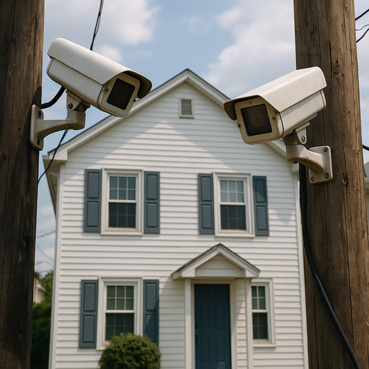 Cámaras vecinas apuntando a mi casa: ¿violación a la privacidad?