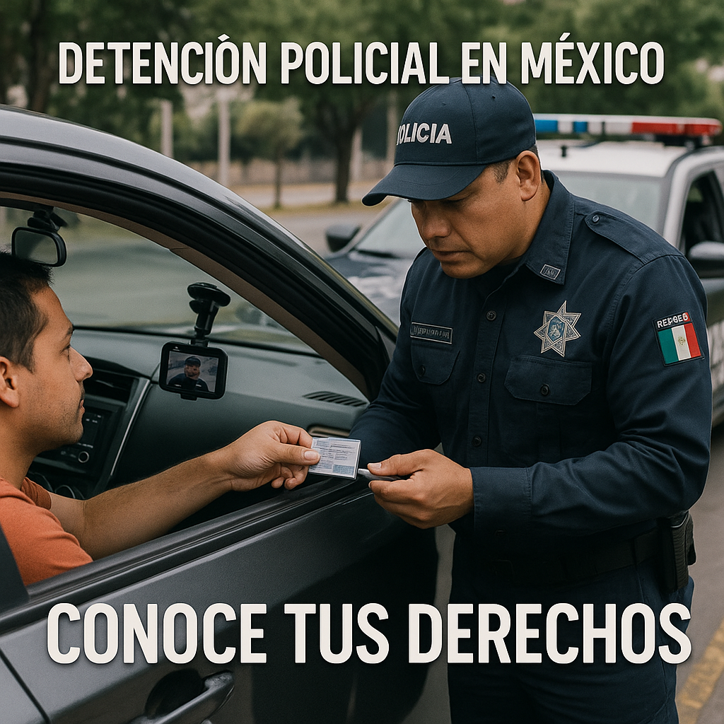 Detención policial en México: conoce tus derechos