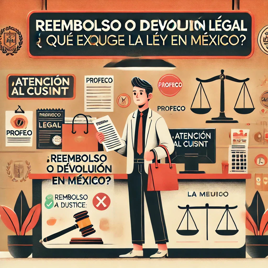 Reembolso o devolución legal: ¿qué exige la ley en México?