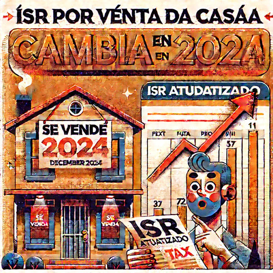 ISR por venta de casa: cambia en diciembre 2024