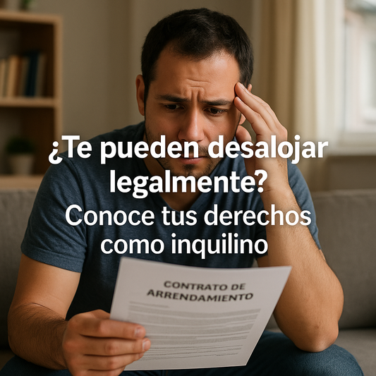 ¿Te pueden desalojar legalmente? 
